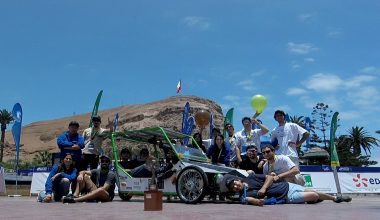 Equipo Electromovilidad UAI obtiene primer lugar en la categoría híbrida biplaza de Carrera Solar de Atacama